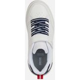 GEOX WASHIBA JONGENS Sneakers - WIT/MARINEBLAUW - Maat 24