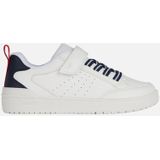 GEOX WASHIBA JONGENS Sneakers - WIT/MARINEBLAUW - Maat 24