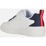 GEOX WASHIBA JONGENS Sneakers - WIT/MARINEBLAUW - Maat 24