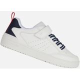 GEOX WASHIBA JONGENS Sneakers - WIT/MARINEBLAUW - Maat 24