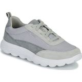 Geox - Spherica - Sneakers - Grijs - Mesh en Suède