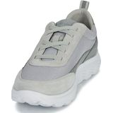 Geox - Spherica - Sneakers - Grijs - Mesh en Suède