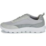 Geox - Spherica - Sneakers - Grijs - Mesh en Suède