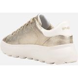 Geox - D SPHERICA EC4.1 - Sneakers - Goud/Optic White - Ademend