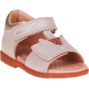 Sandalen met gesloten hiel Verred GEOX. Leer materiaal. Maten 27. Roze kleur