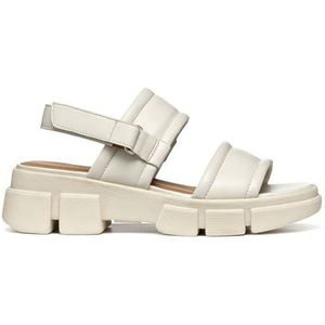 Geox - D45PSA 000TU - Sandalen - Beige - Schapenleer