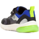 Geox J CIBERDRON Boy C Sneaker, DK Grey/Royal, 26 EU, donkergrijs (dark grey), 26 EU