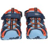 Geox Jongen J Borealis Boy C Sandaal, Lt Blue Oranje, 24 EU