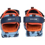 Geox Jongen J Borealis Boy C Sandaal, Lt Blue Oranje, 24 EU