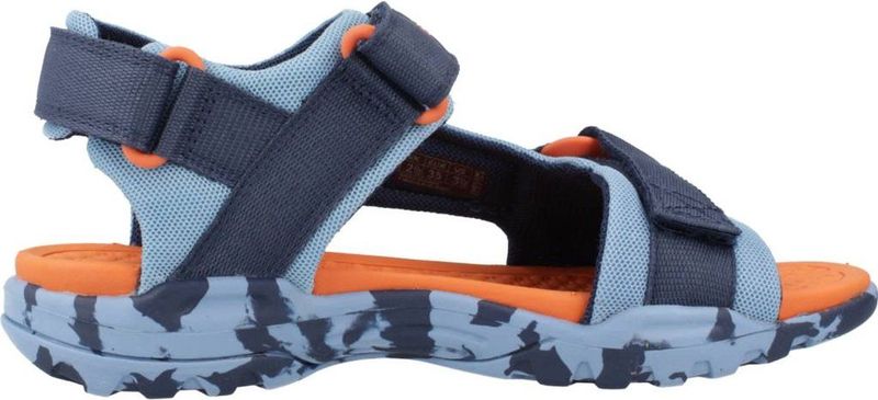 Geox J Borealis Boy E Sandalen voor jongens, Lt Blue Navy, 24 EU