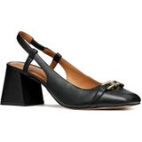 Geox - Coronilla - Pumps - Zwart - Leer - Slingback