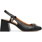 Geox - Coronilla - Pumps - Zwart - Leer - Slingback
