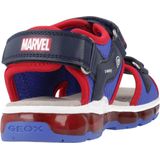 Geox - Android - Sandalen - Blauw - Synthetisch - Textiel