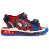 Geox - Android - Sandalen - Blauw - Synthetisch - Textiel