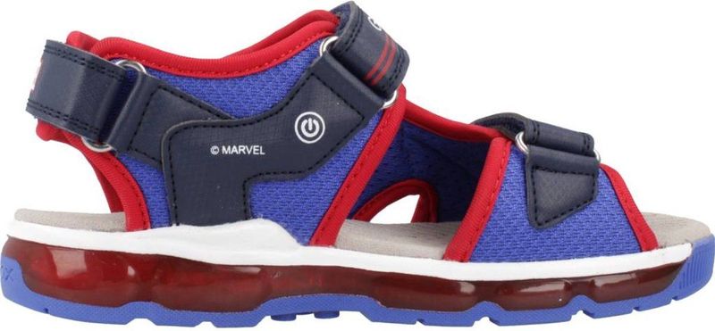 Geox - Android - Sandalen - Blauw - Synthetisch - Textiel