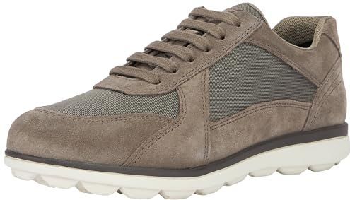 GEOX - SPHERICA EC12 - Sneakers - TAUPE - Suède en Textiel