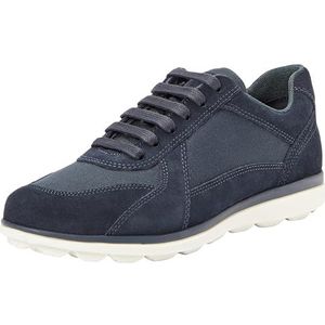 GEOX - SPHERICA EC12 - Sneakers - Marineblauw - Suède en Textiel