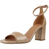 Geox D New ERAKLIA 80 sandalen met hak voor dames, DK skin, 35 EU, Dk Skin, 35 EU