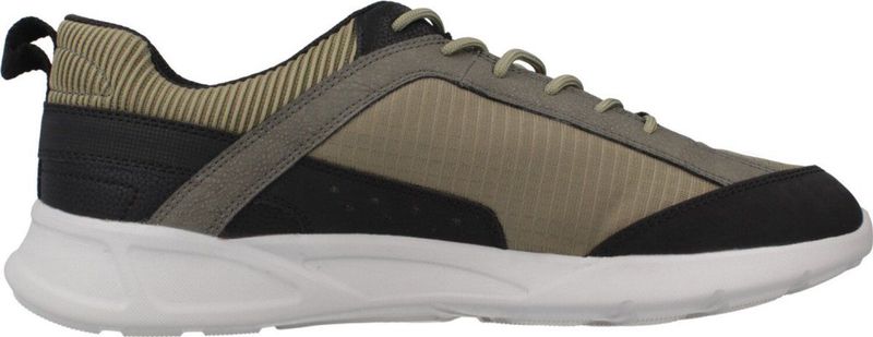 GEOX - U Sanzio - Sneakers - Grijs - Rubber - Ademend