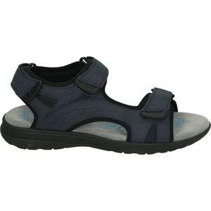 Geox U25ELA - Heren sandalen - Kleur: Blauw - Maat: 43