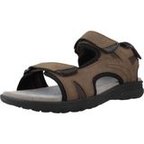 Geox - U25Ela 0Bc 14 U Spherica EC5 - Sandalen - Bruin - Heren
