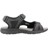 Geox - Spherica EC5 - Sandalen - Zwart - Ledereffect en Mesh