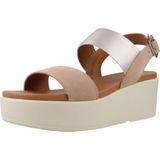 Geox - D XAND 2.2S A - Wedge Sandaal - DK Skin/Champagne