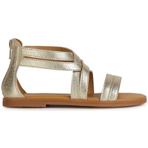 Sandalen Karly GEOX. Polyurethaan materiaal. Maten 37. Goudkleur kleur