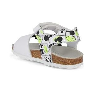 GEOX - B Sandal Chalki Boy - Sandalen - Wit - Leer
