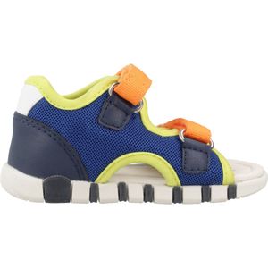 Geox - Iupidoo Boy - Babysandalen - Koninklijk Oranje - Klittenbandsluiting