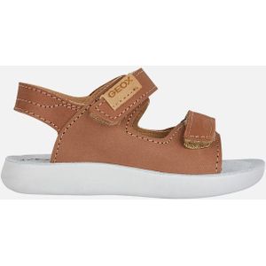 GEOX - LIGHTFLOPPY - Sandalen - TABAK - Nubuck - Casual Design