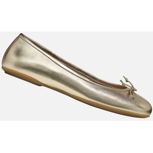 GEOX - PALMARIA - Ballerina's - Licht Goud - Metallic Leer