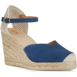 Geox Dames D GELSA A Wedge Sandaal, AVIO, 38 EU, V51 TG, 38 EU