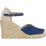 GEOX - D GELSA - Alpargatas - Blauw - Suède - D25TPA 00022