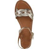 Geox - D Sozy S B Flat Sandal - LT Gold - Ademend