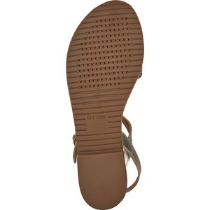 Geox - D Sozy S B Flat Sandal - LT Gold - Ademend