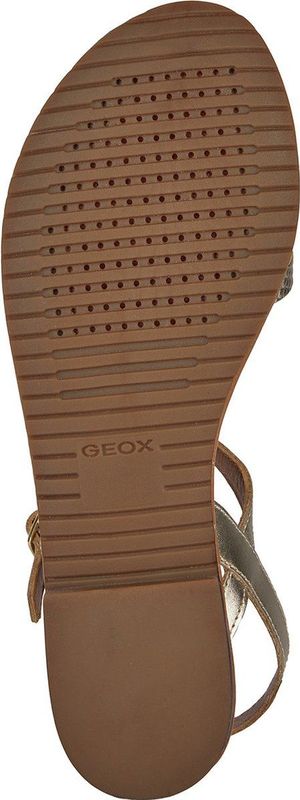 Geox - D Sozy S B Flat Sandal - LT Gold - Ademend