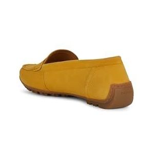 Geox Dames D KOSMOPOLIS + Grip Moccasin, Geel, 37 EU, geel, 37 EU