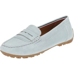 Geox - Kosmopolis - Loafers - Lichtblauw - Suède