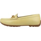 Geox Dames D KOSMOPOLIS + Grip Moccasin, LT Yellow, 35 EU, geel, 35 EU