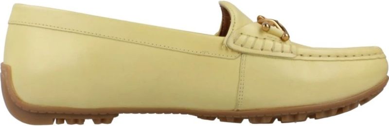 Geox Dames D KOSMOPOLIS + Grip Moccasin, LT Yellow, 35 EU, geel, 35 EU