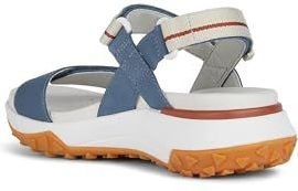 Geox Sorapis Sandalen Damen blau Grip D35TBB für Damen, blau, Gr. 40 EU