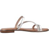 Geox - D Sozy Plus A - Flat Sandalen - Grijs - Ademend - Dames