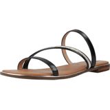 Geox - Sozy Plus - Sandalen - Metallic Buffelleder - Glitterstof