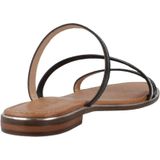 Geox - Sozy Plus - Sandalen - Metallic Buffelleder - Glitterstof