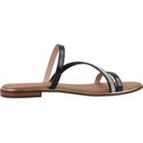 Geox - Sozy Plus - Sandalen - Metallic Buffelleder - Glitterstof