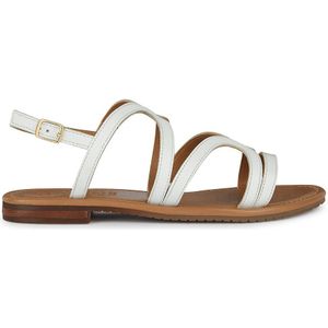 GEOX - Sozy - Sandalen - Wit - Leer