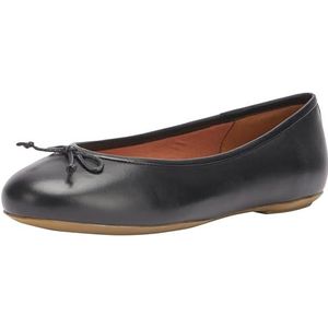 Geox Dames D Palmaria H Ballet Flat, zwart, 36 EU, zwart, 36 EU