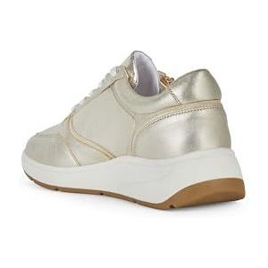 Geox D CRISTAEL E Sneakers voor dames, LT Gold, 40 EU, Lt Gold, 40 EU