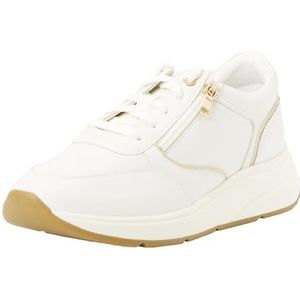 Geox D CRISTAEL E Sneakers voor dames, wit, 41 EU, wit, 41 EU